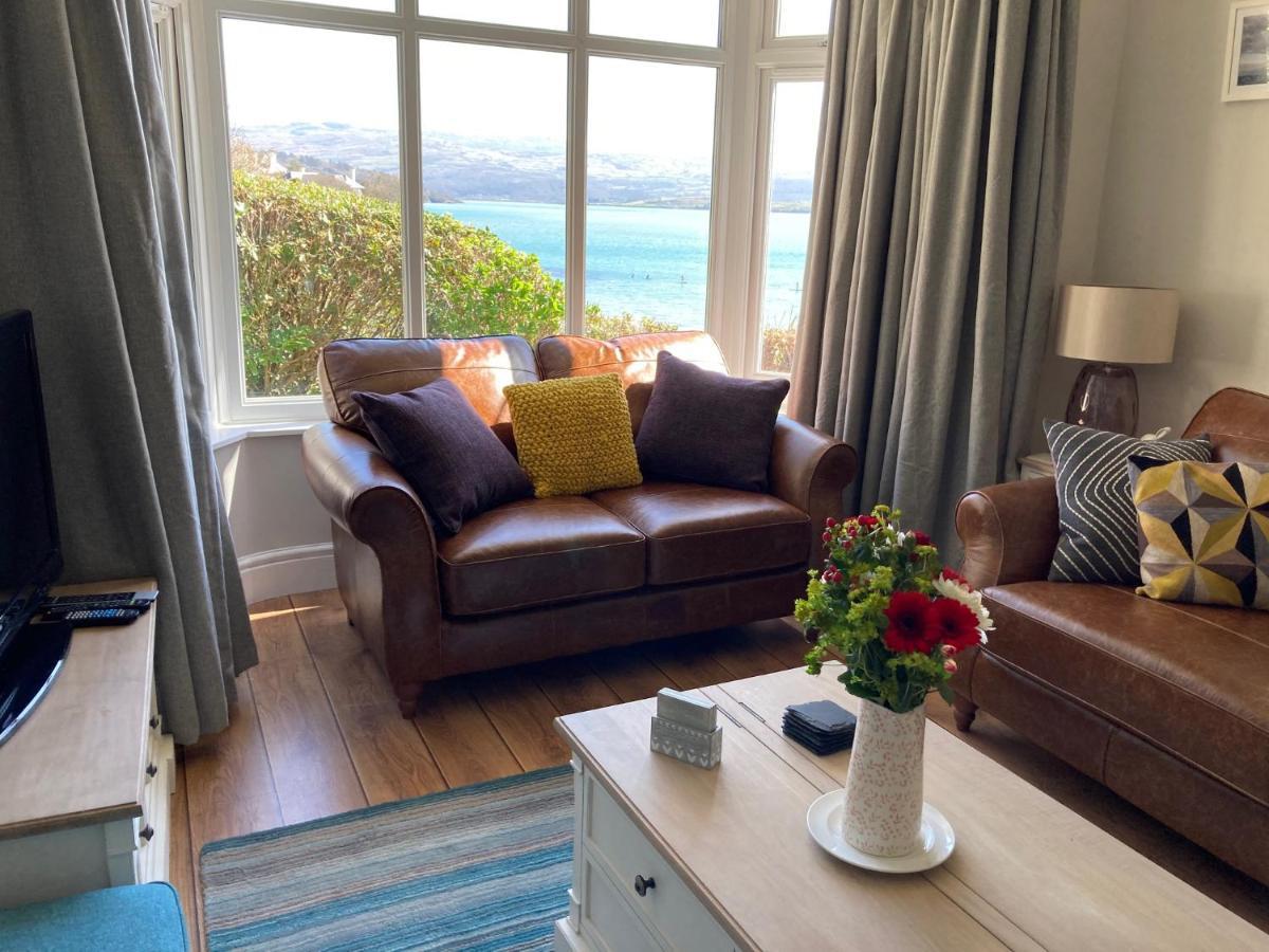 Tegfryn , 5*, Sea View, Borth Y Gest Vila Porthmadog Exterior foto