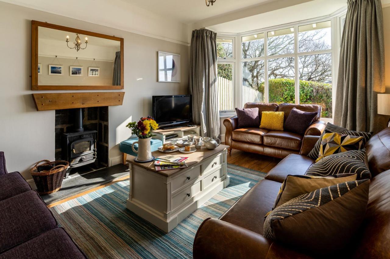 Tegfryn , 5*, Sea View, Borth Y Gest Vila Porthmadog Exterior foto